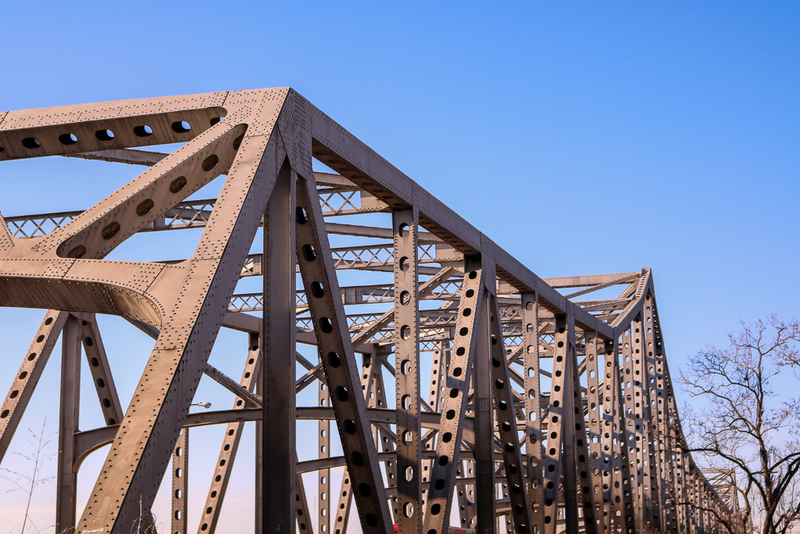 The Memphis-Arkansas Bridge (I-55); ISO 100, 38 mm, f/5.0, 1/400